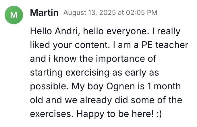 Martin community testimonial mobile
